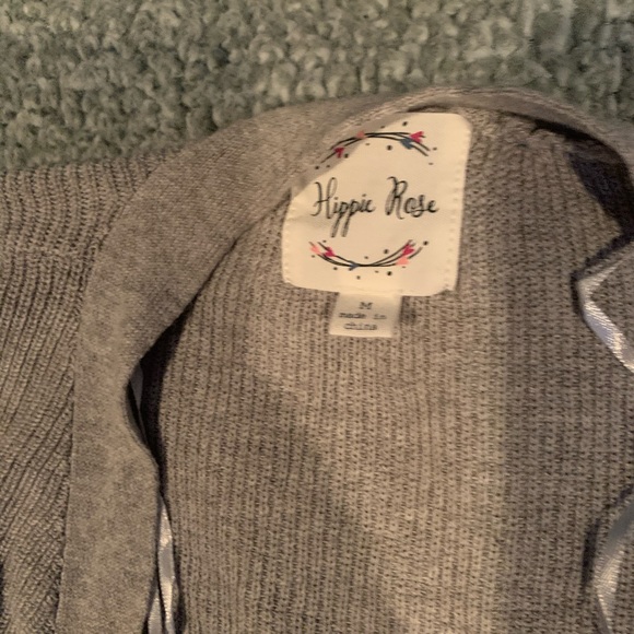 Grey and white cardigan - Picture 2 of 2